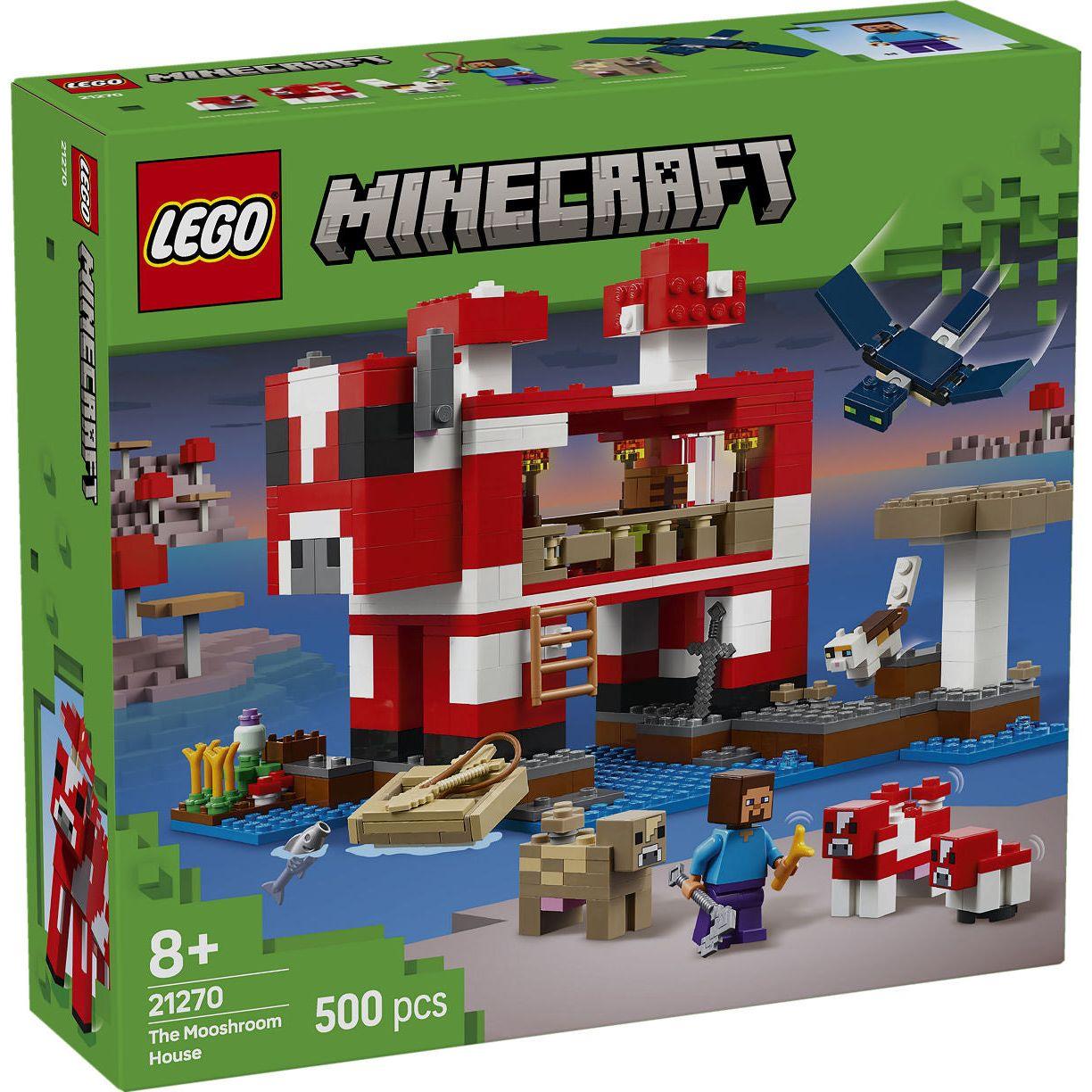 LEGO Minecraft Het Mooshroom huis