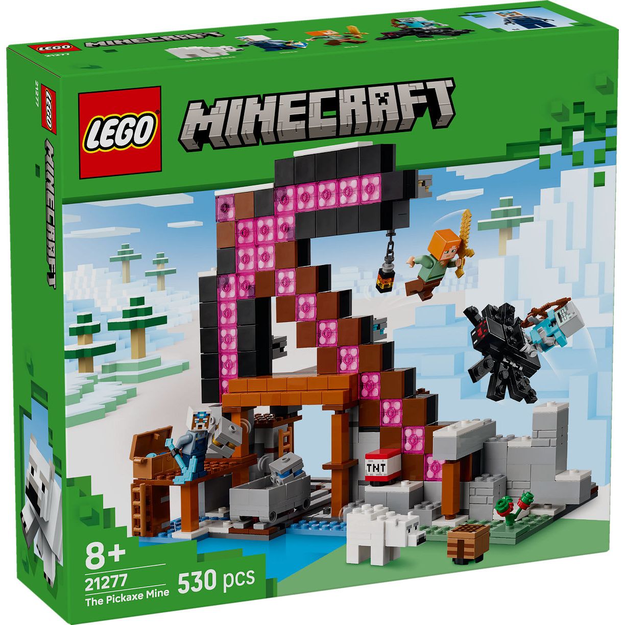 LEGO Minecraft De pikhouweelmijn
