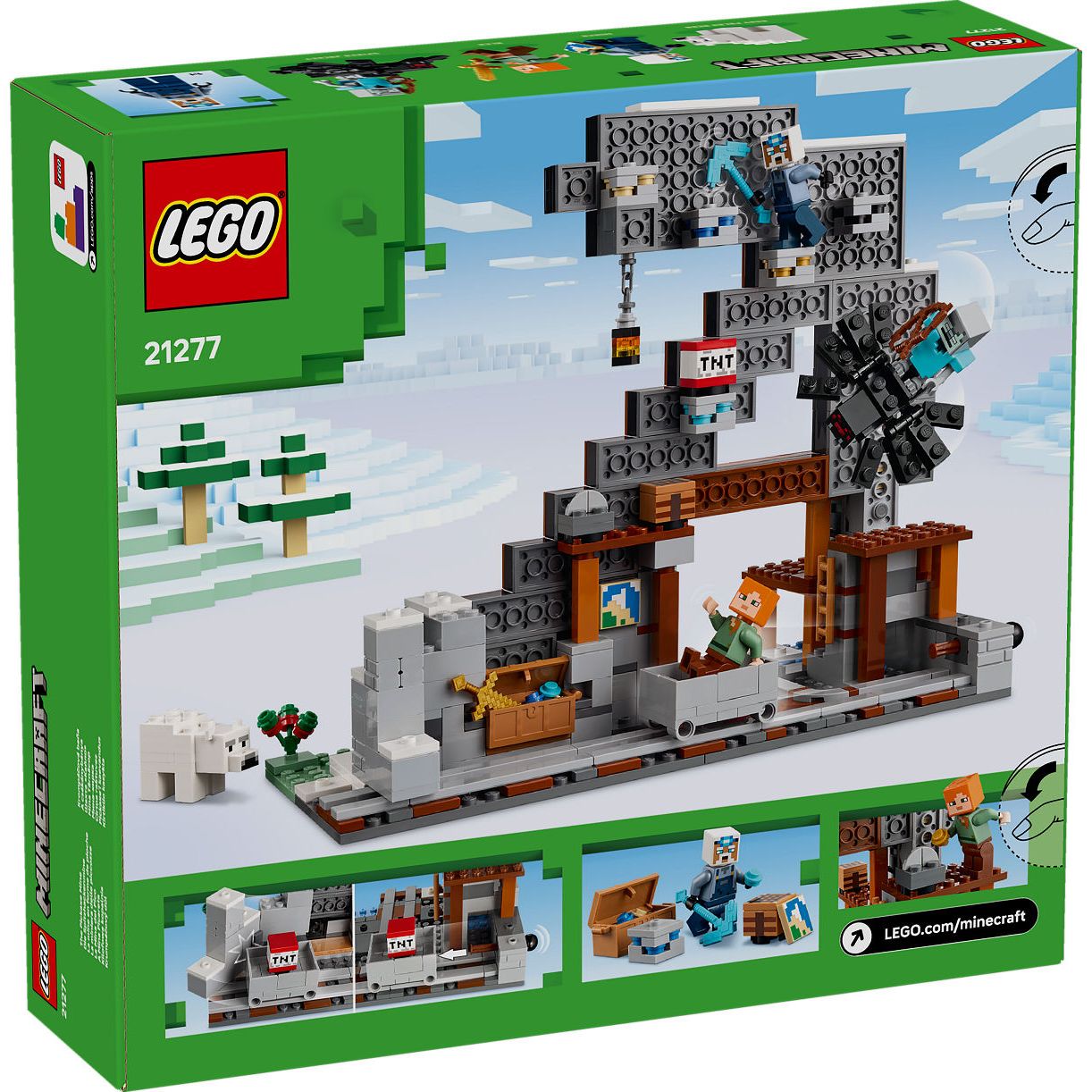 LEGO Minecraft De pikhouweelmijn