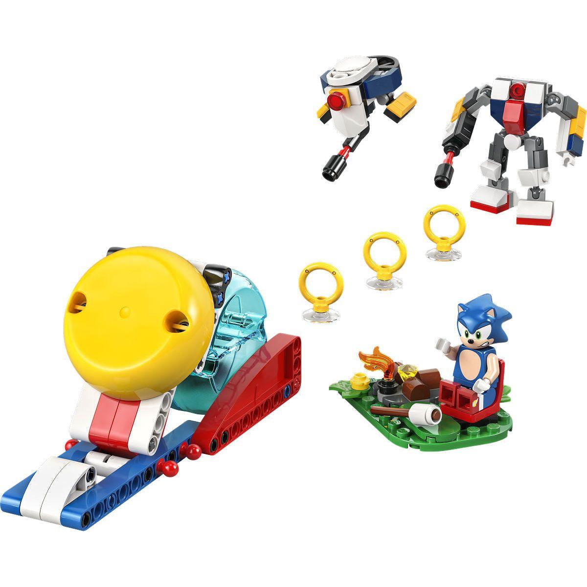 LEGO Sonic Sonics krachtmeting bij het kampvuur