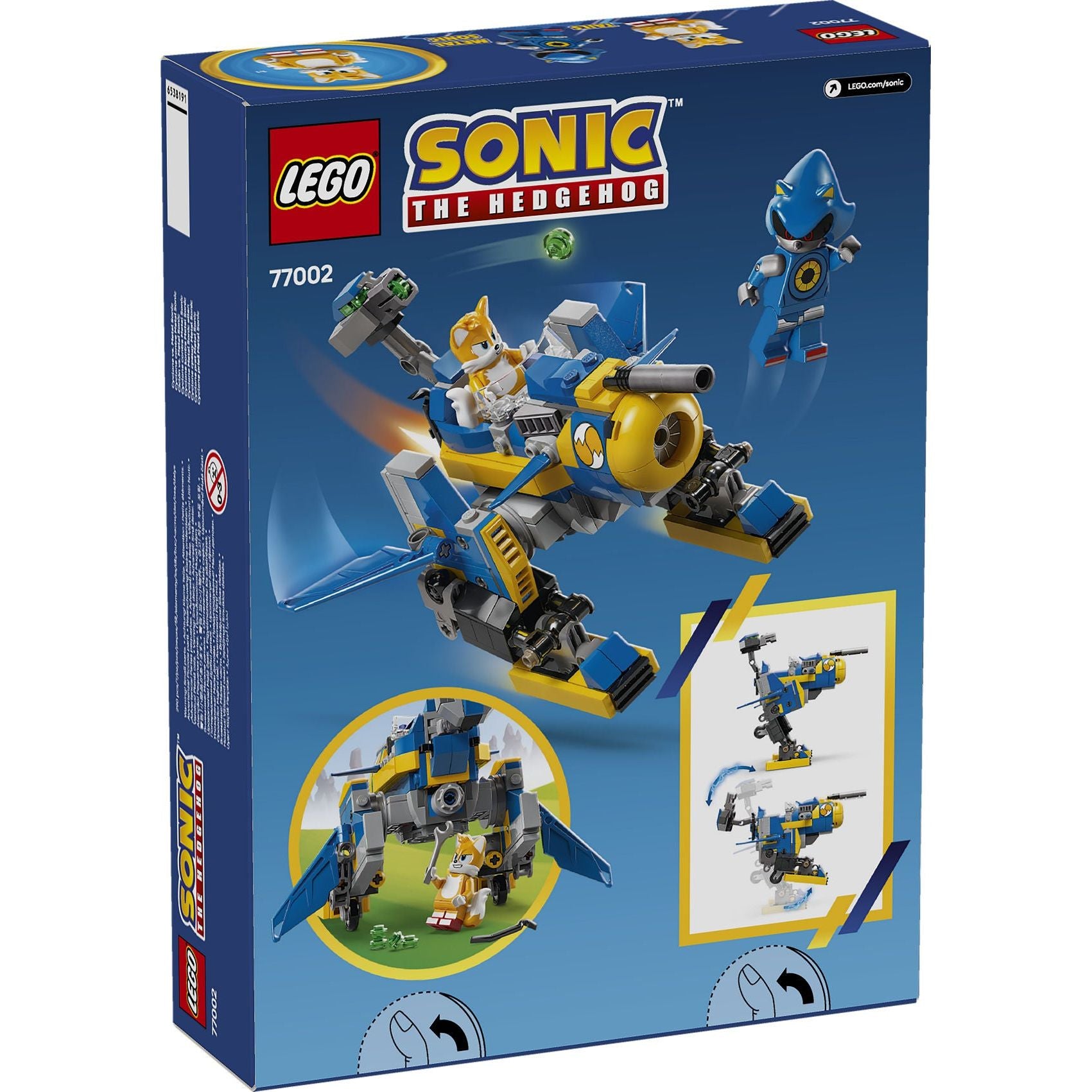 LEGO Sonic Cyclone vs. Metal Sonic