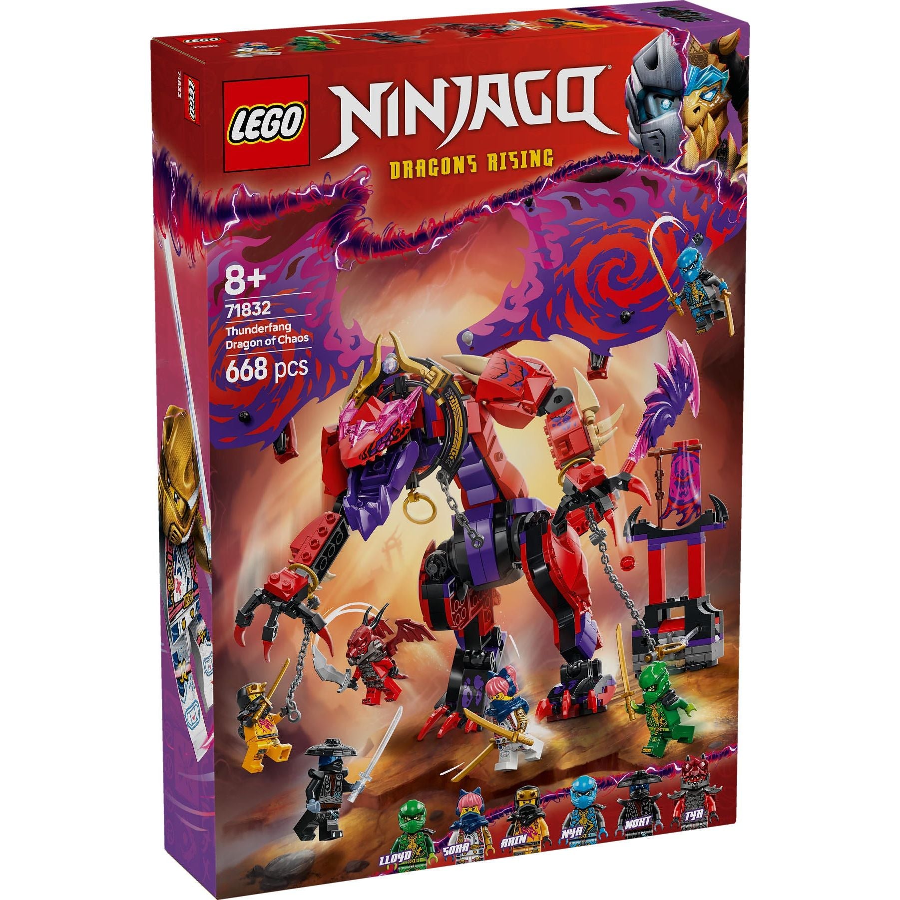 LEGO Ninjago Bliksemtand Draak van Chaos