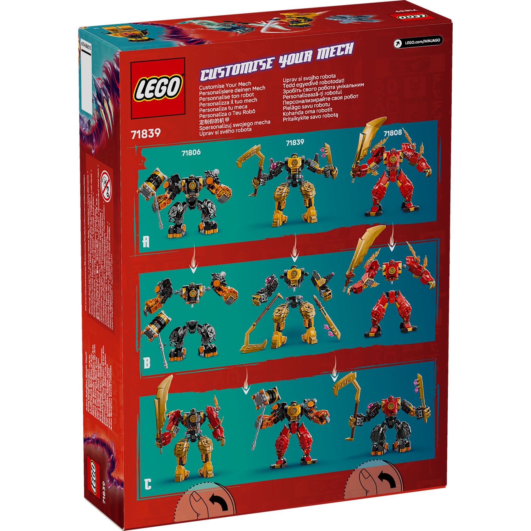 LEGO Ninjago Arins Spinjitzu strijdmecha