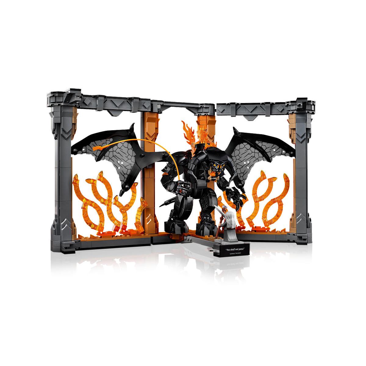 LEGO Icons The Lord of the Rings - Gandalf vs. Durin’s Bane