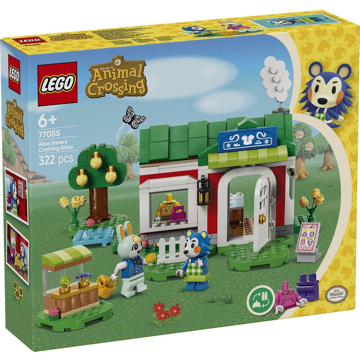 LEGO Animal Crossing Kleermakerij van de zusjes Able