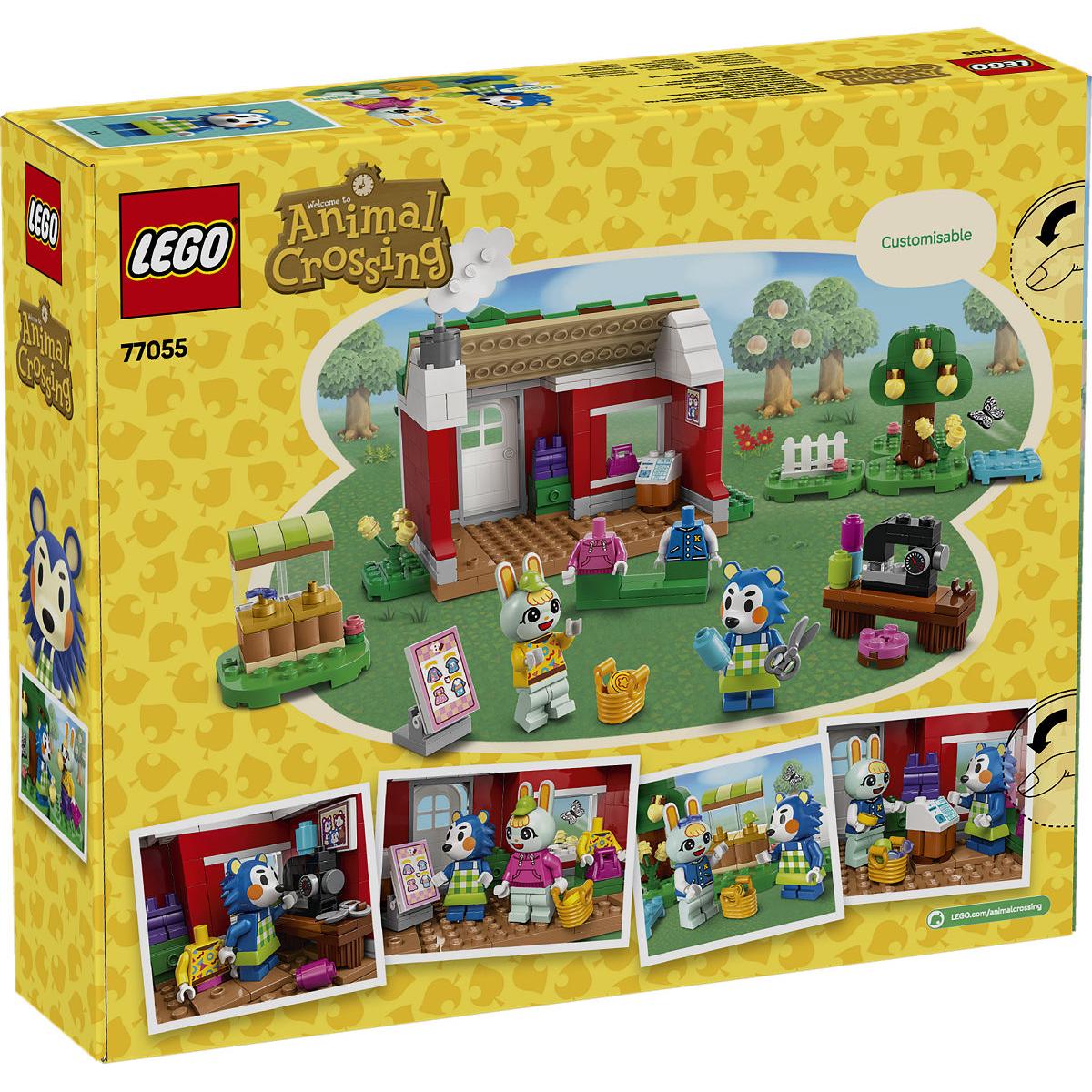 LEGO Animal Crossing Kleermakerij van de zusjes Able