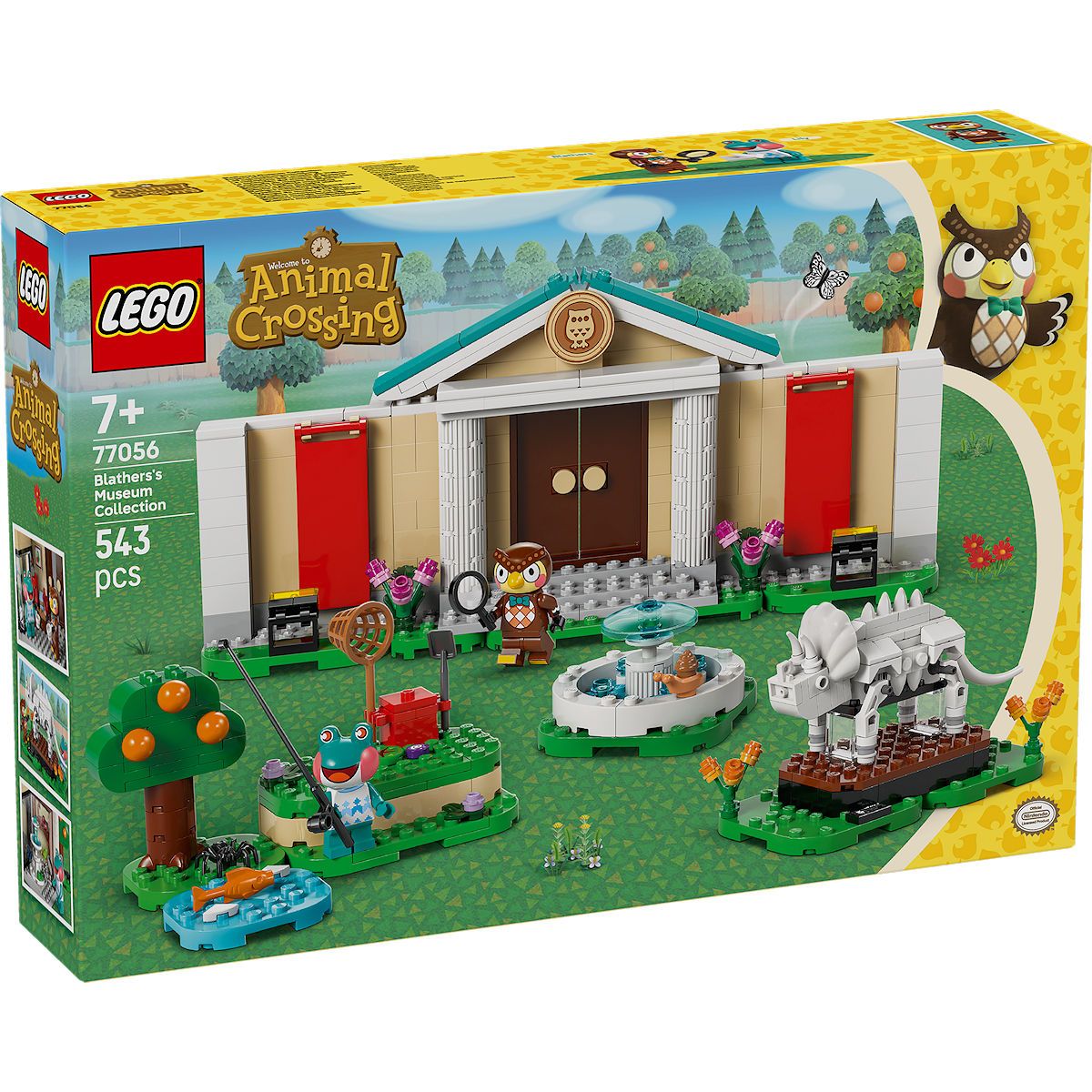 LEGO Animal Crossing Blathers' museumcollectie