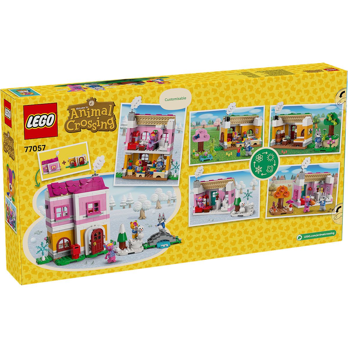 LEGO Animal Crossing Creatieve huizen: seizoenenlang plezier