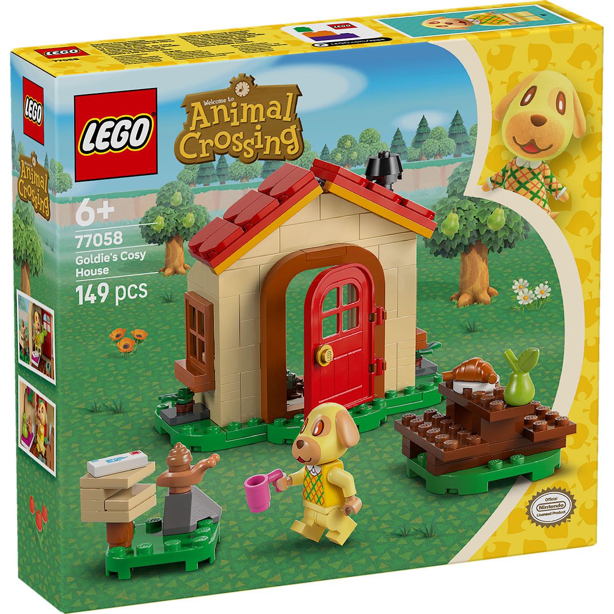 LEGO Animal Crossing Goldies knusse huisje