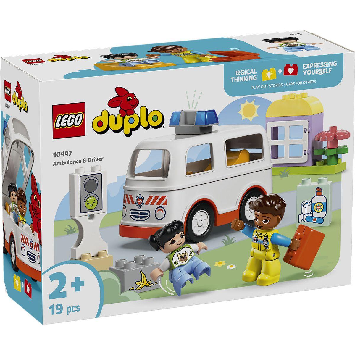 DUPLO Stad Ambulance met chauffeur