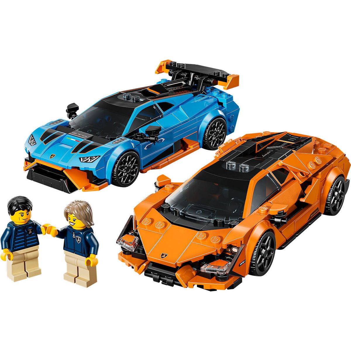 LEGO Speed Champions Lamborghini Revuelto en Huracán STO