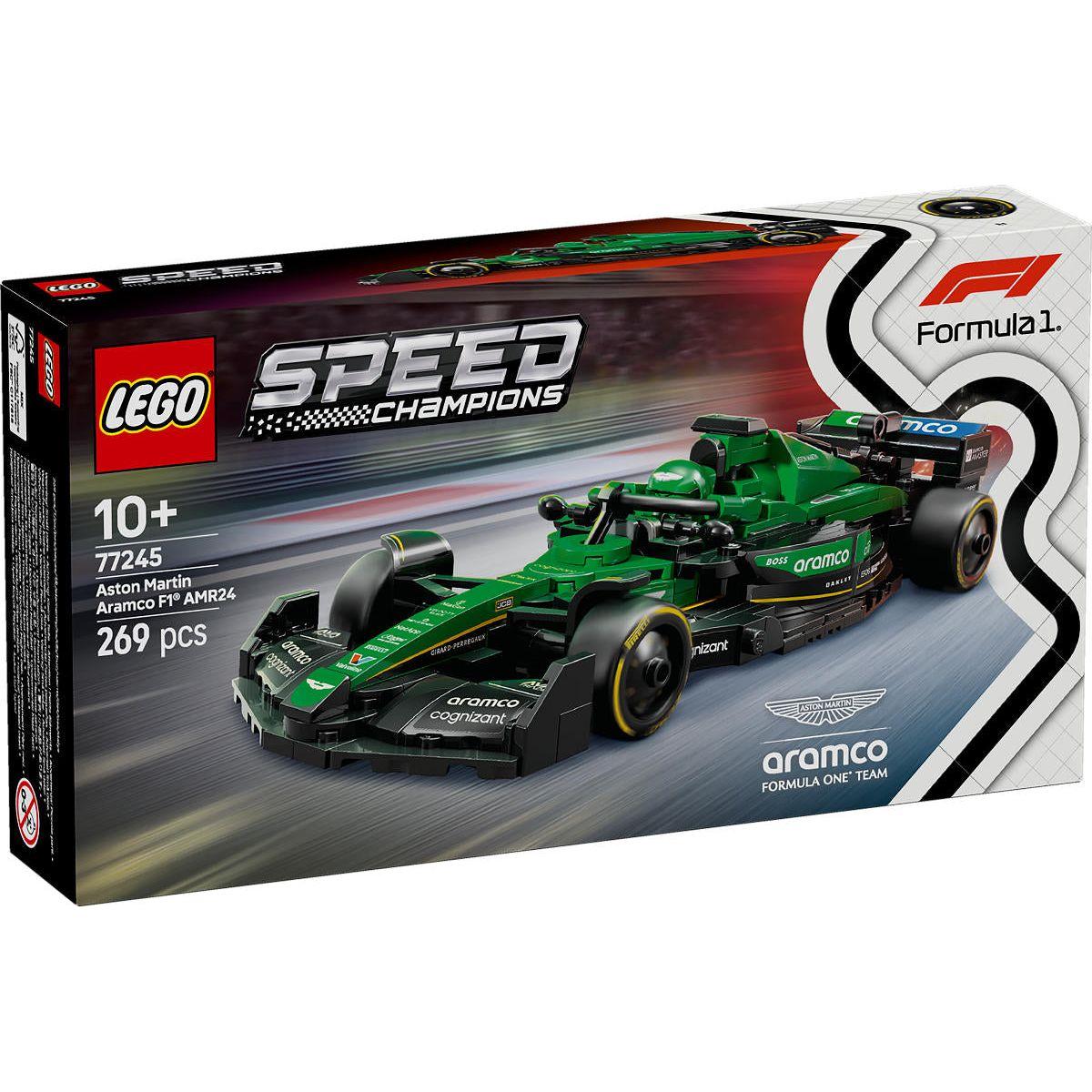 LEGO Speed Champions F1 Aston Martin Aramco AMR24 racewagen