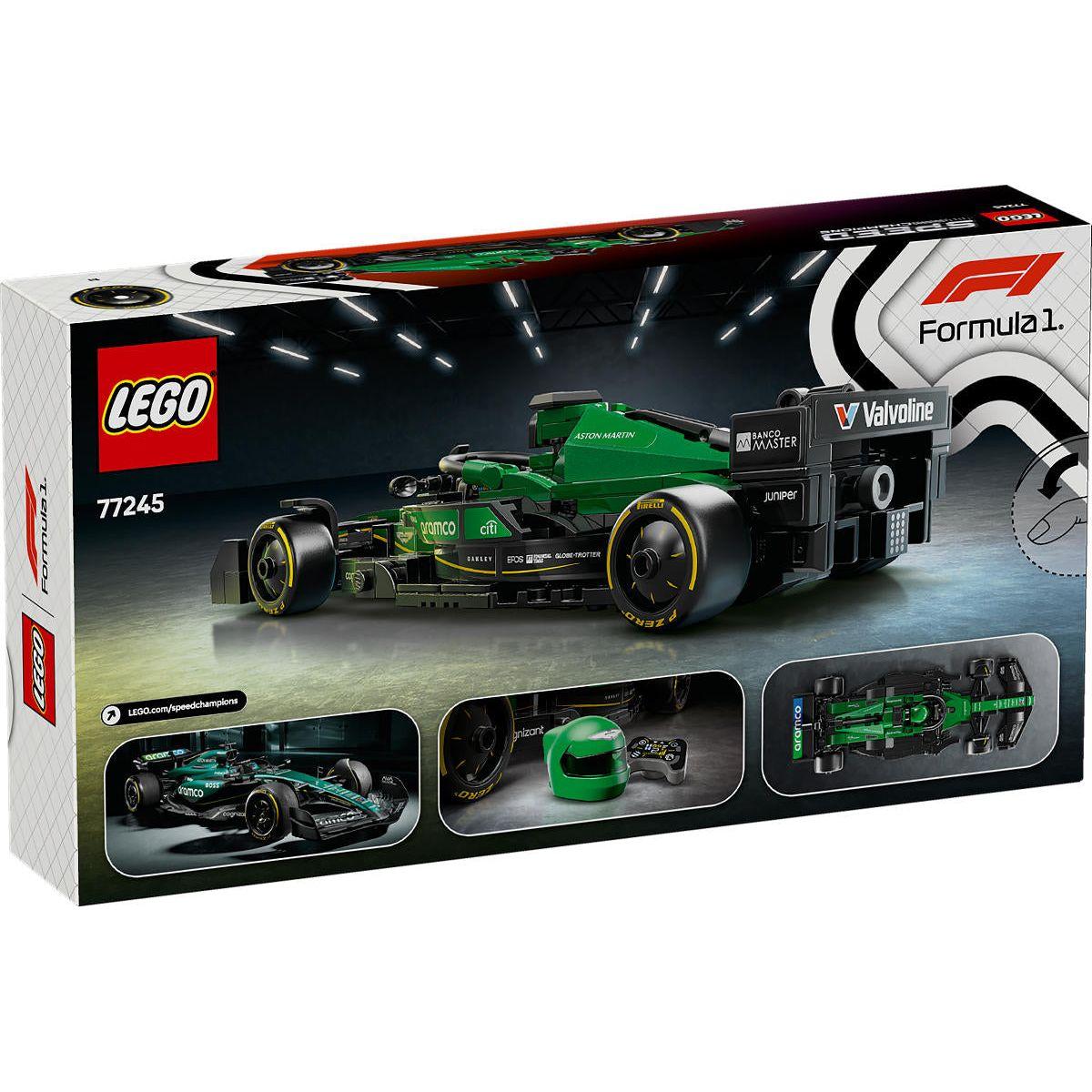 LEGO Speed Champions F1 Aston Martin Aramco AMR24 racewagen