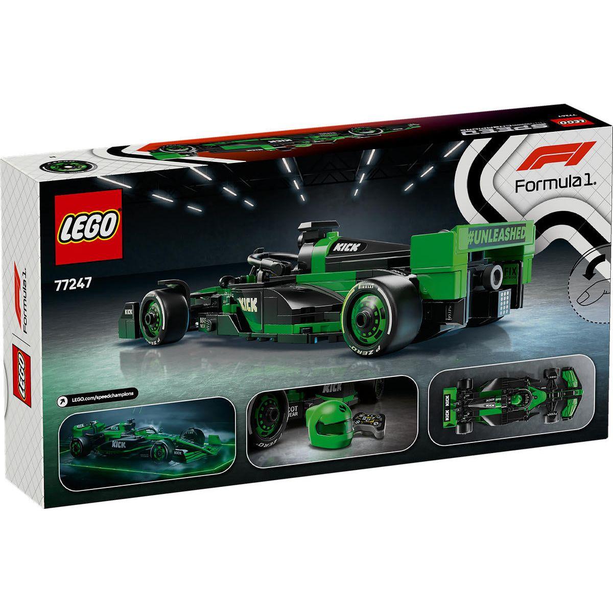 LEGO Speed Champions F1 KICK Sauber Team C44 racewagen