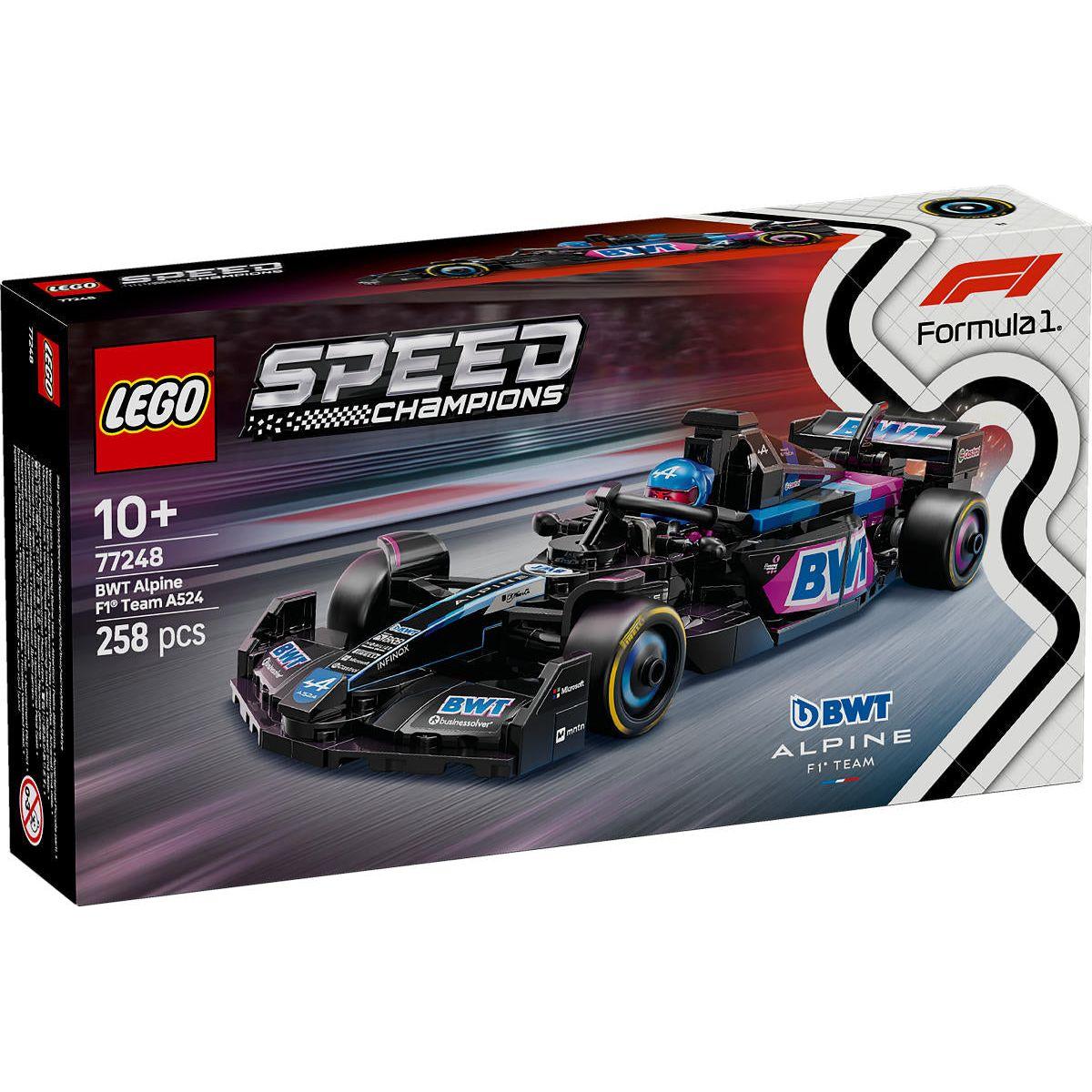LEGO Speed Champions F1 BWT Alpine Team A524 racewagen