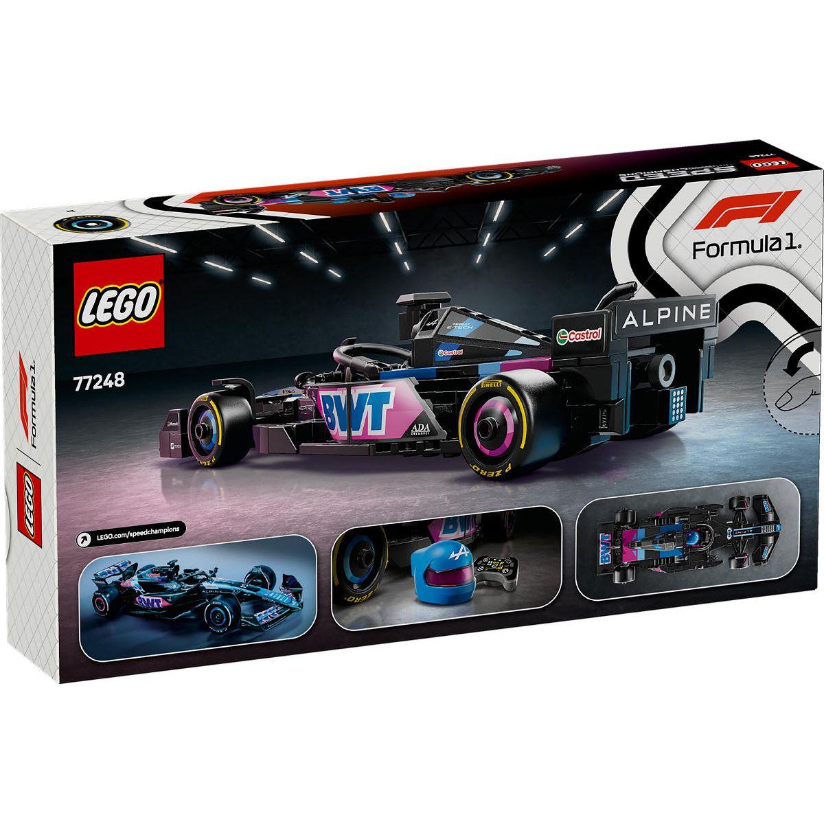 LEGO Speed Champions F1 BWT Alpine Team A524 racewagen