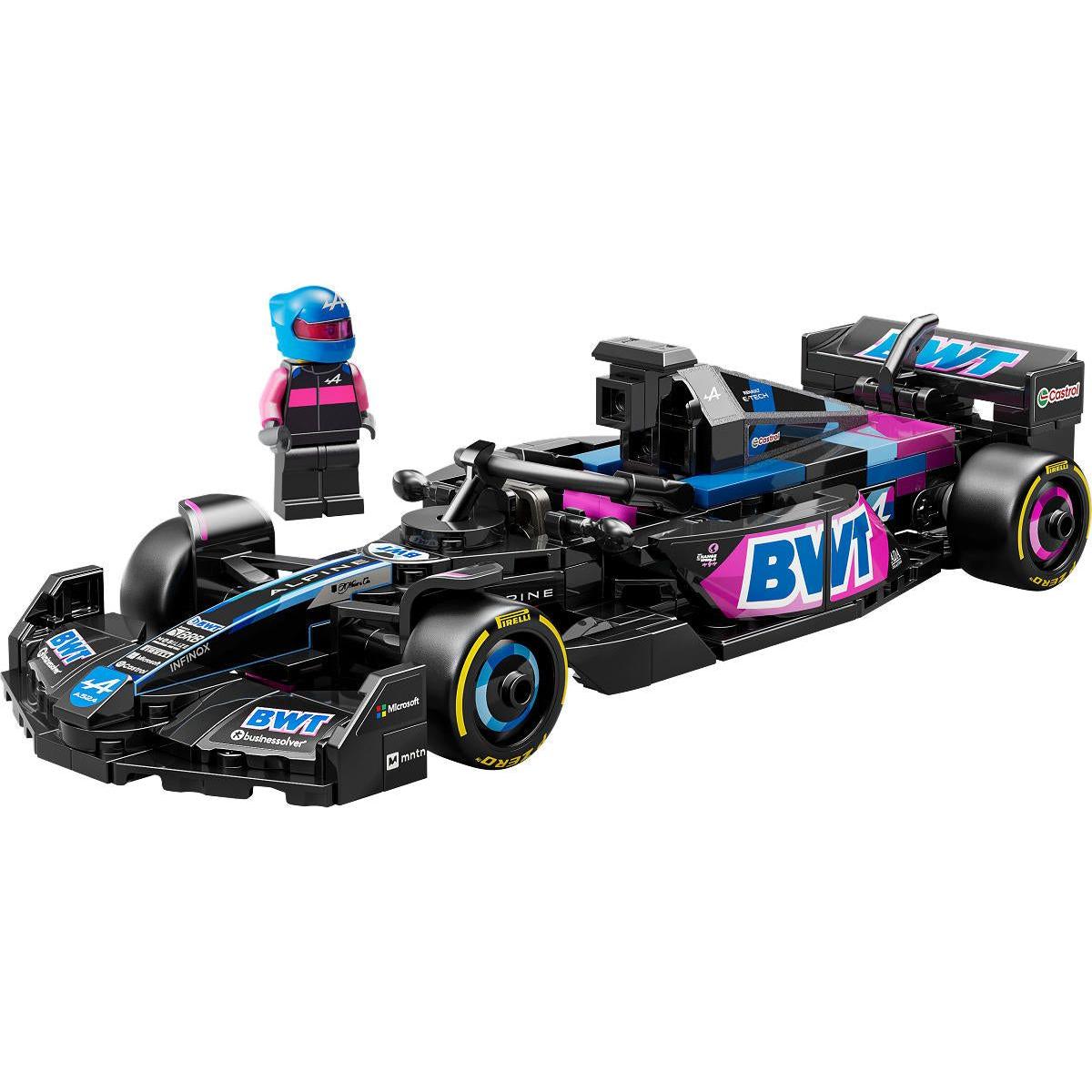 LEGO Speed Champions F1 BWT Alpine Team A524 racewagen