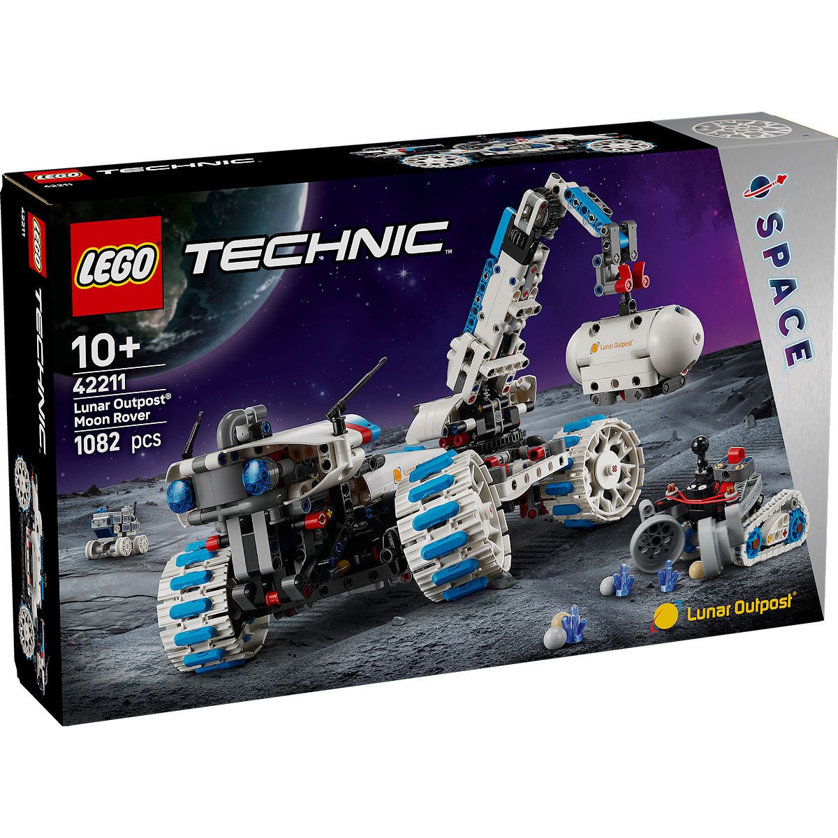 LEGO Technic Lunar Outpost maanrover ruimtevoertuig