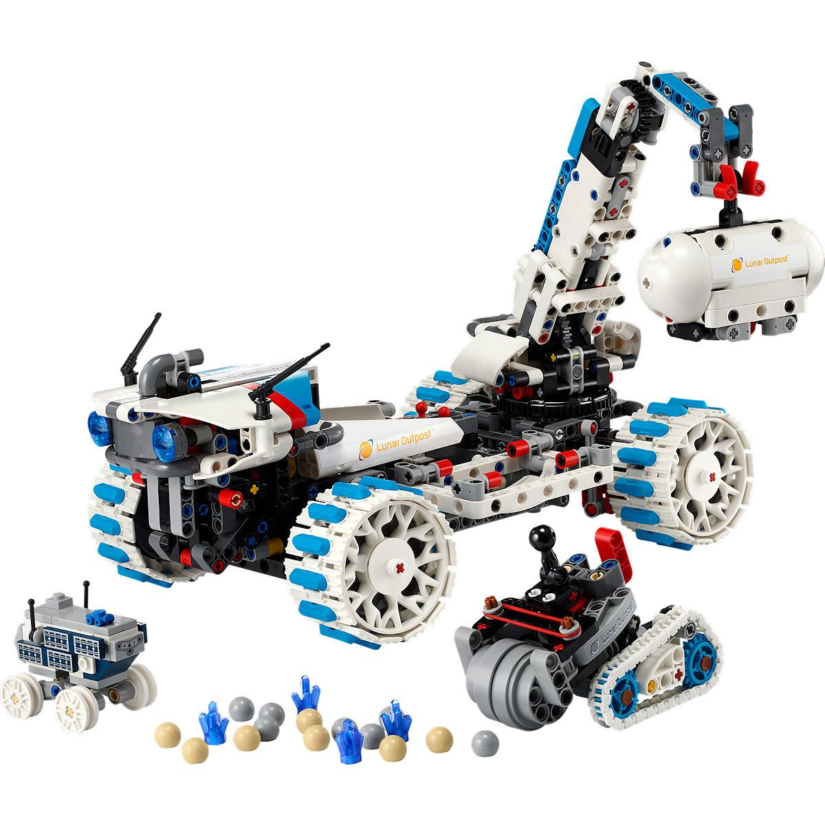 LEGO Technic Lunar Outpost maanrover ruimtevoertuig