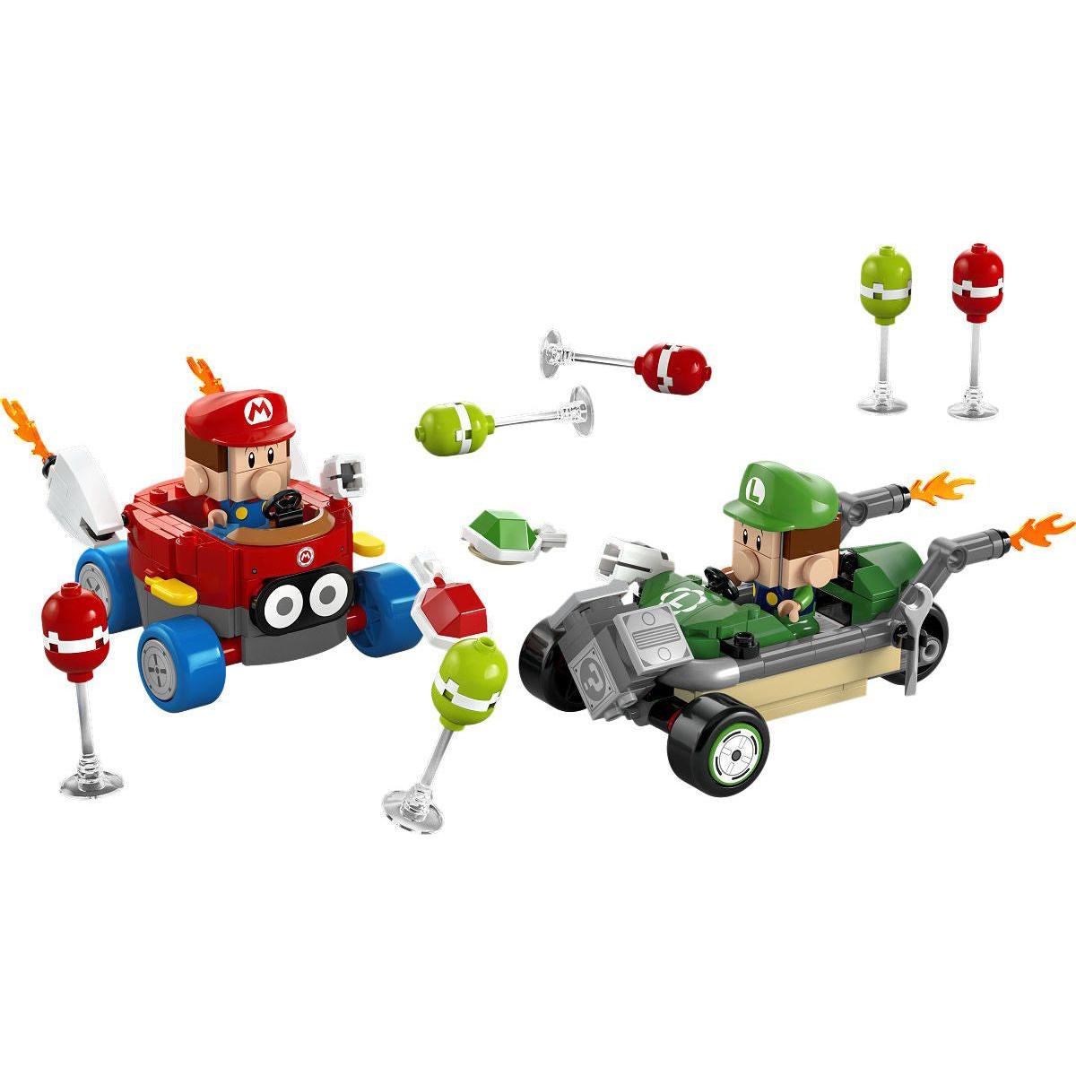 LEGO Super Mario Kart # Baby Mario vs. Baby Luigi