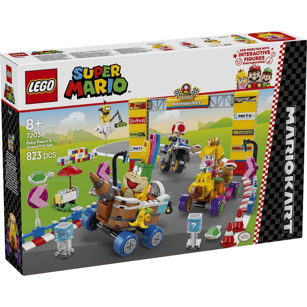 LEGO Super Mario Kart # Baby Peach en grand prix#set
