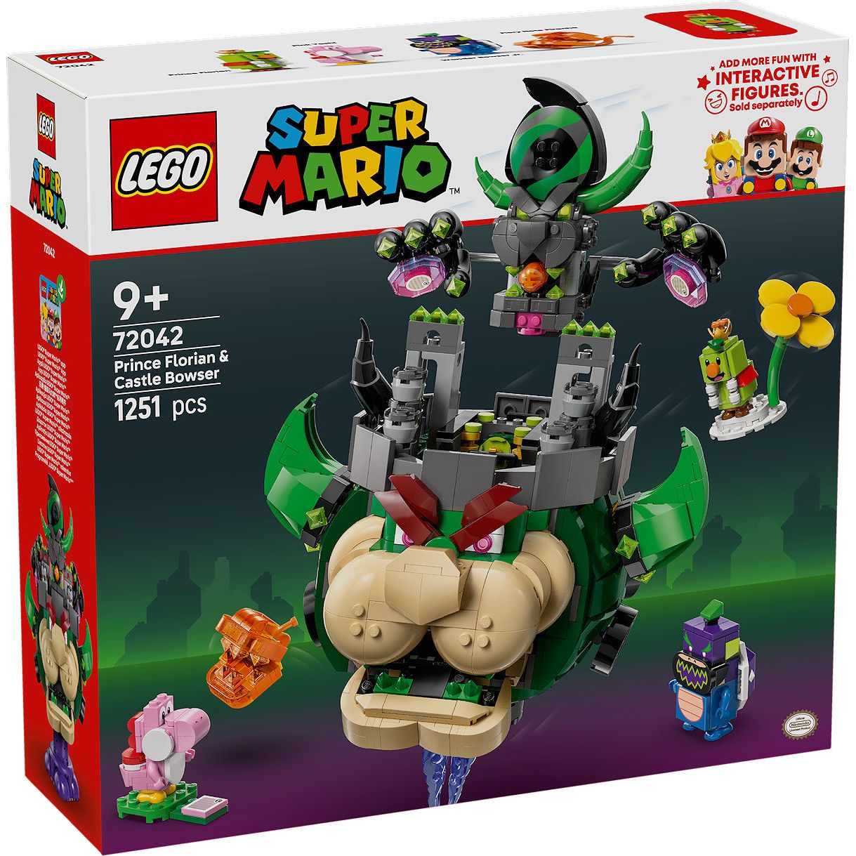 LEGO Super Mario Prins Florian en Kasteel-Bowser
