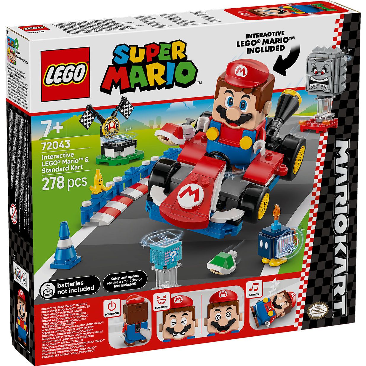 LEGO Super Mario – Interactieve Mario en standaardkart