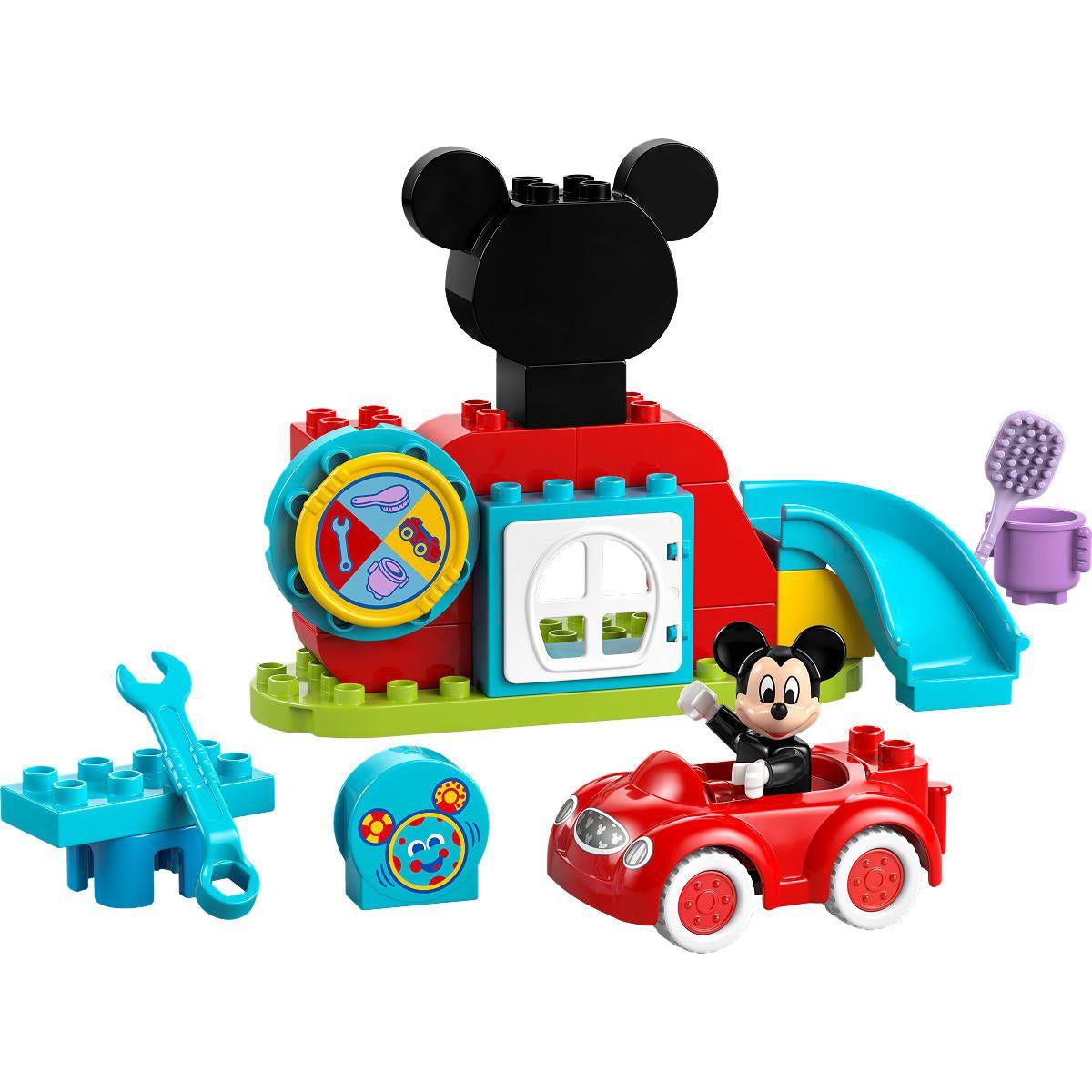 DUPLO Disney Mickey Mouse clubhuis en auto