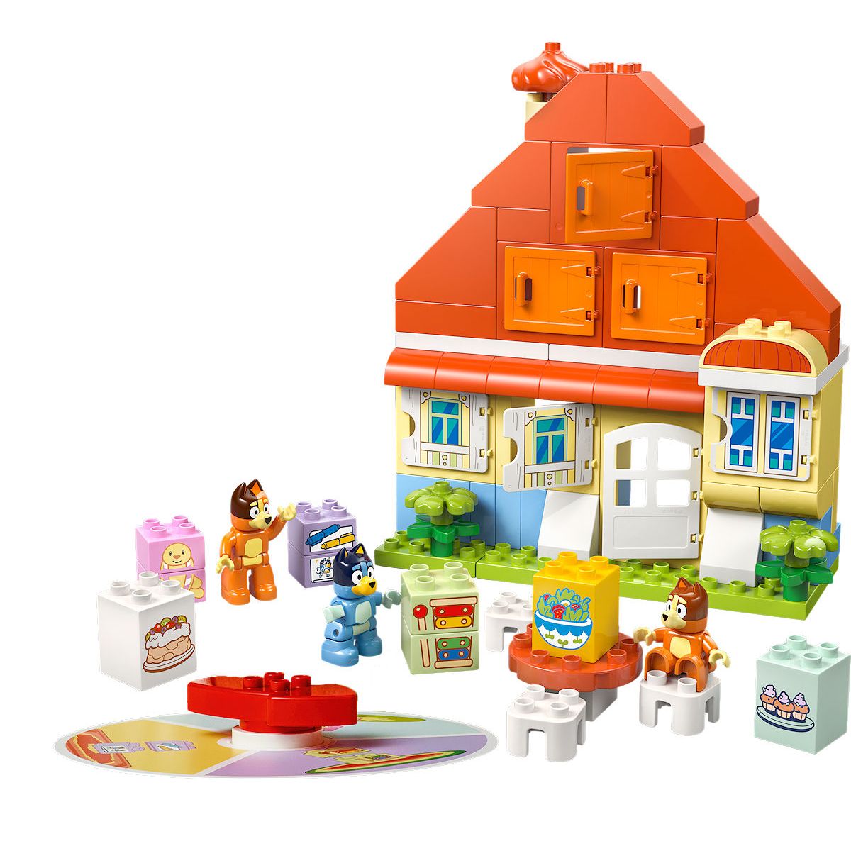 DUPLO Bluey Huis van Bluey en haar familie met geheugenspel