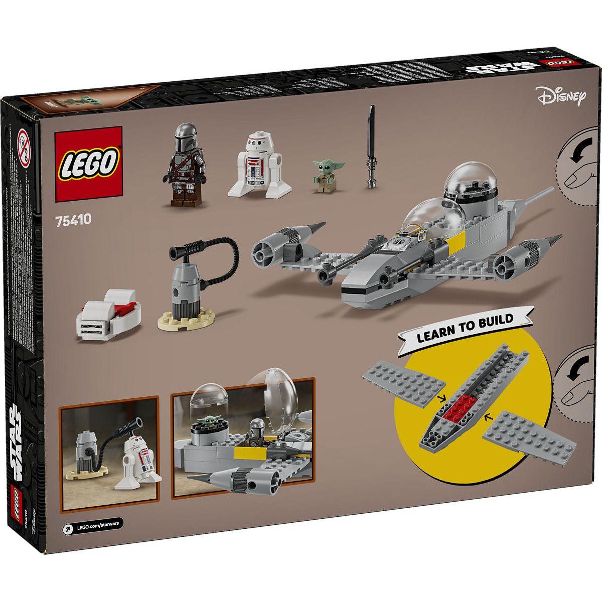 LEGO Star Wars Mando en Grogu's N-1 Starfighter