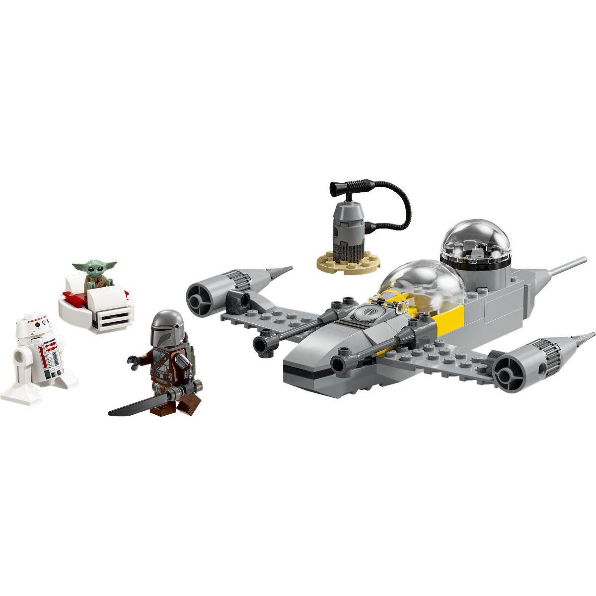 LEGO Star Wars Mando en Grogu's N-1 Starfighter