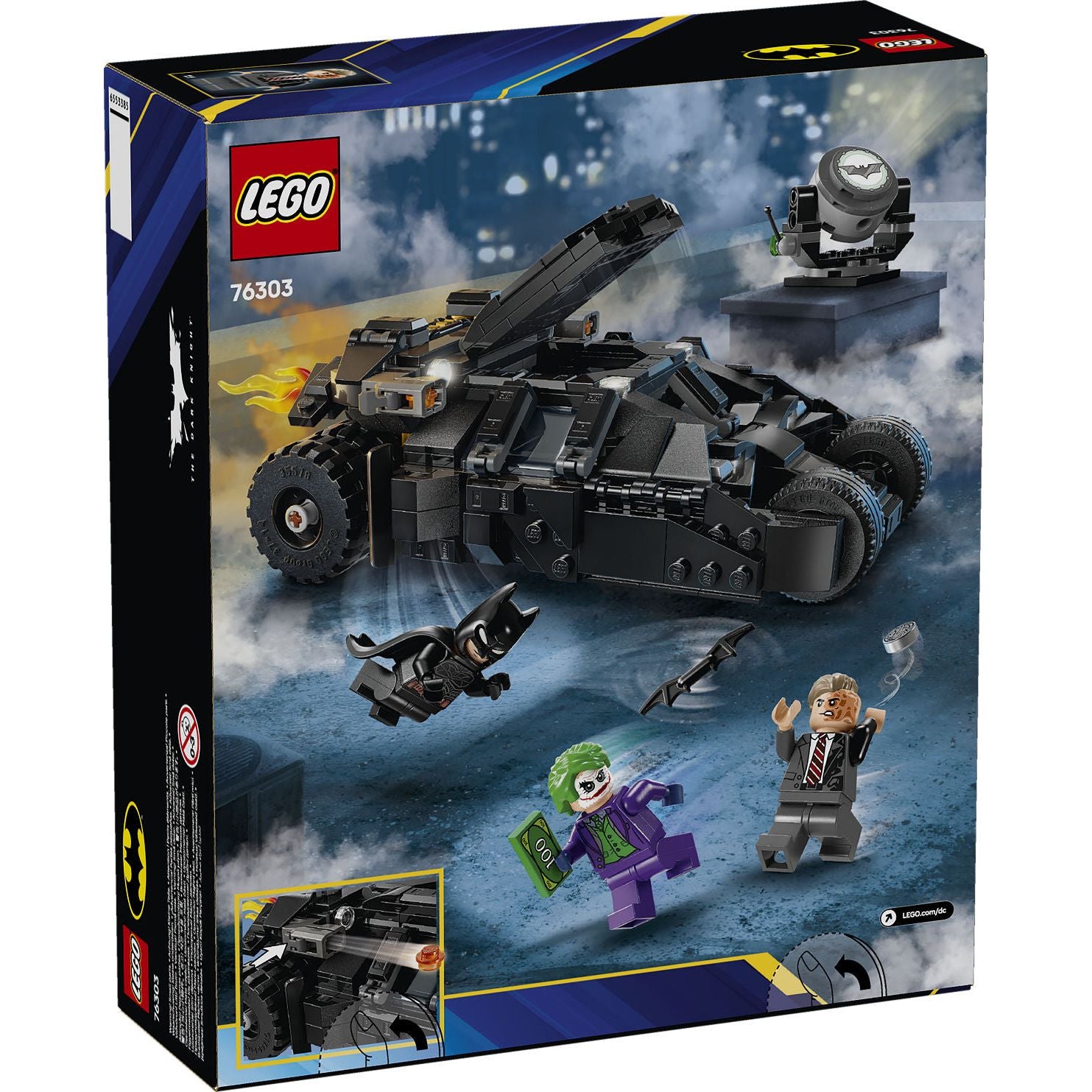 LEGO Super Heroes Batman Tumbler vs. Two-Face en The Joker