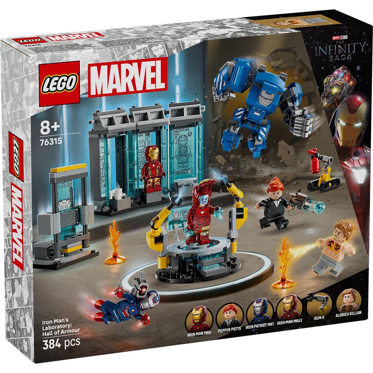 LEGO Super Heroes Iron Mans laboratorium: harnasruimte