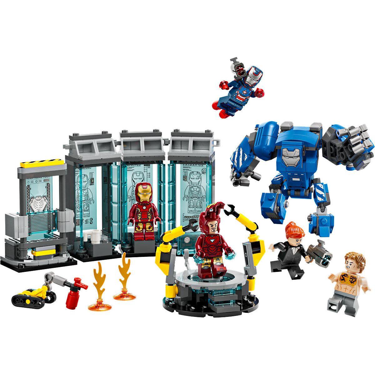 LEGO Super Heroes Iron Mans laboratorium: harnasruimte