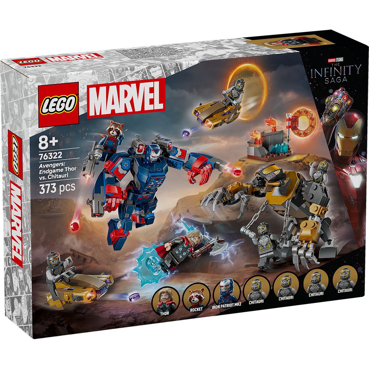 LEGO Super Heroes Avengers: Endgame Thor vs. Chitauri