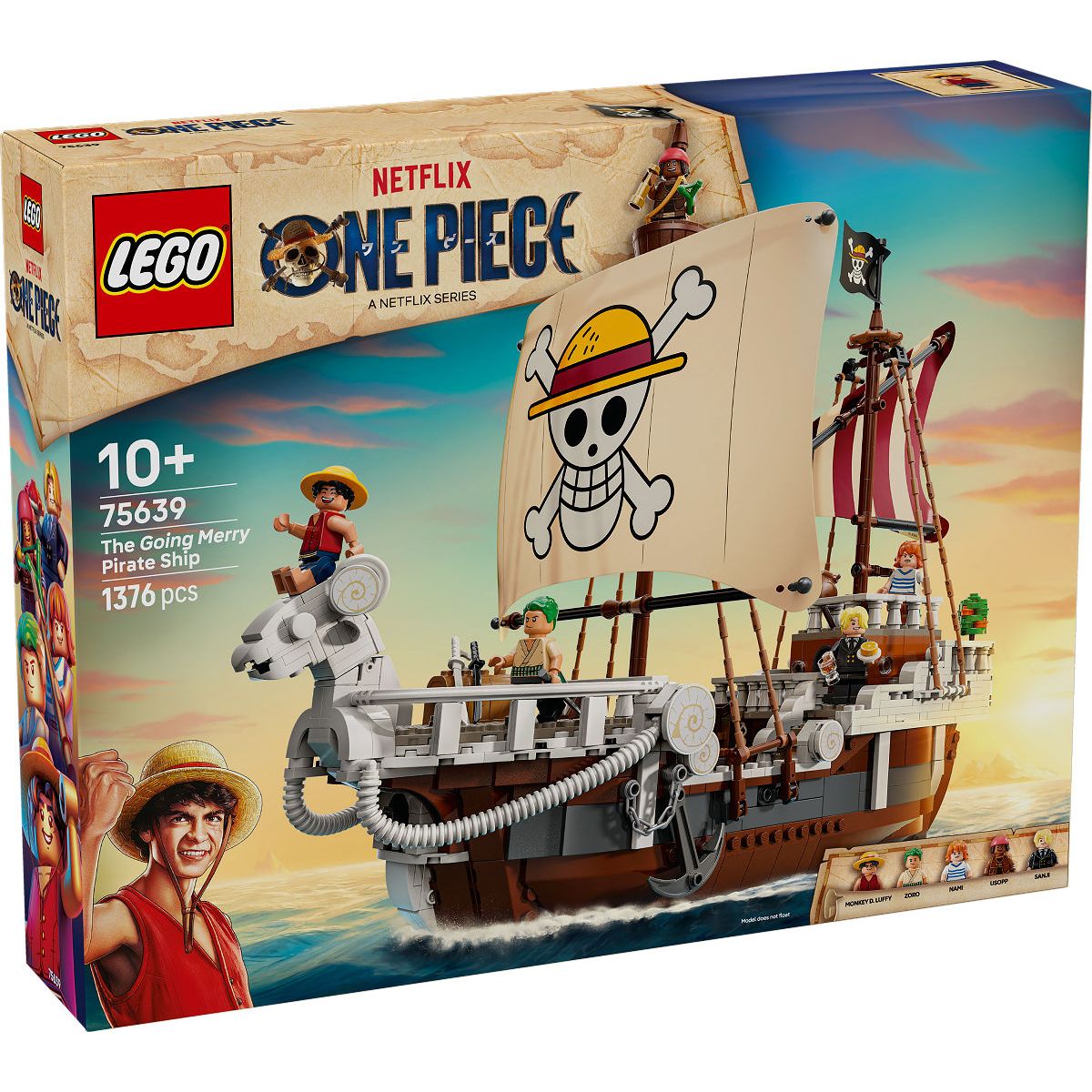 LEGO ONE PIECE Het piratenschip Going Merry