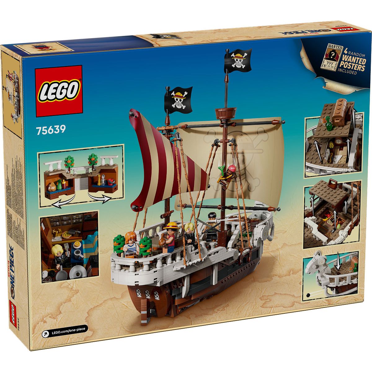 LEGO ONE PIECE Het piratenschip Going Merry