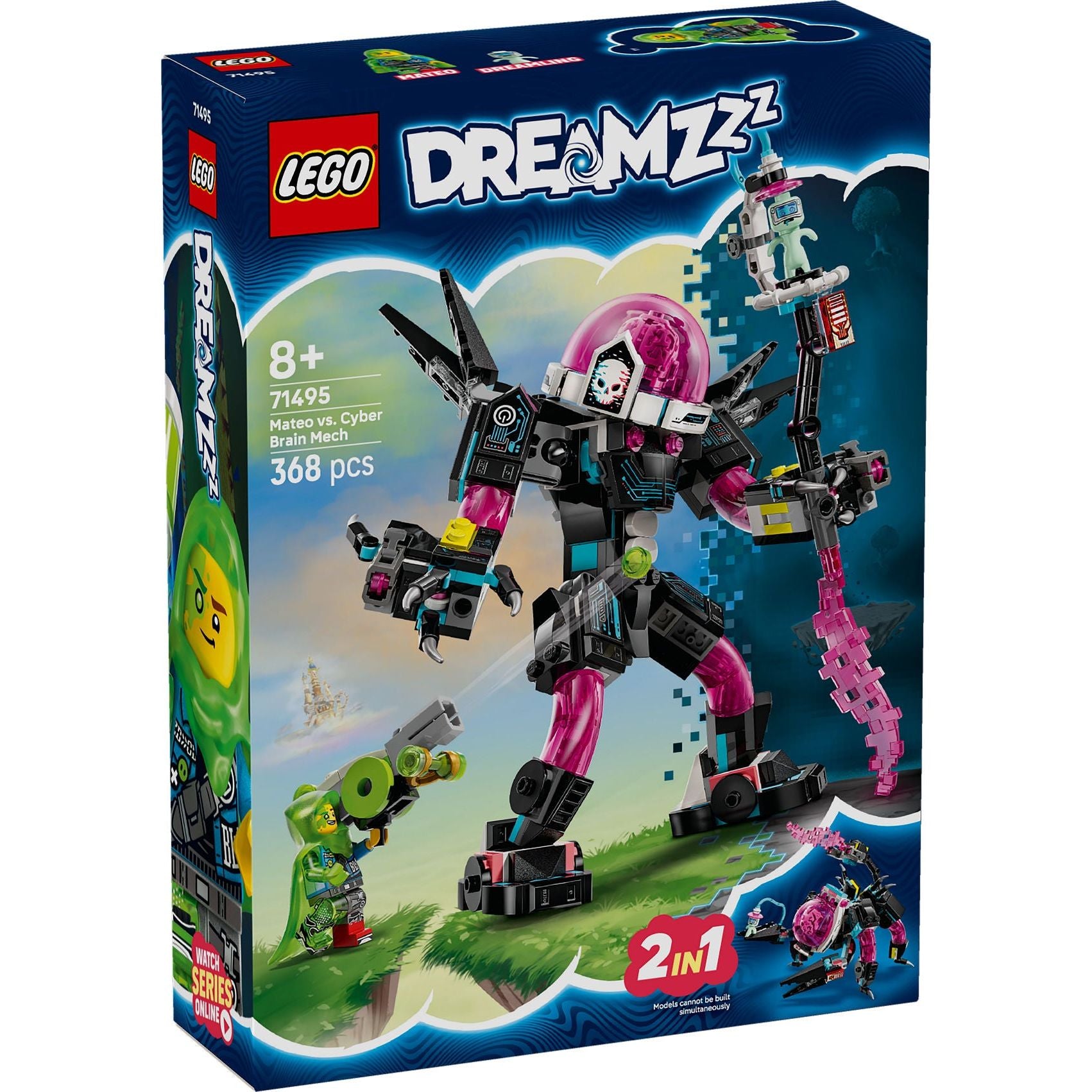 LEGO DREAMZzz Mateo vs. cyberbreinmecha
