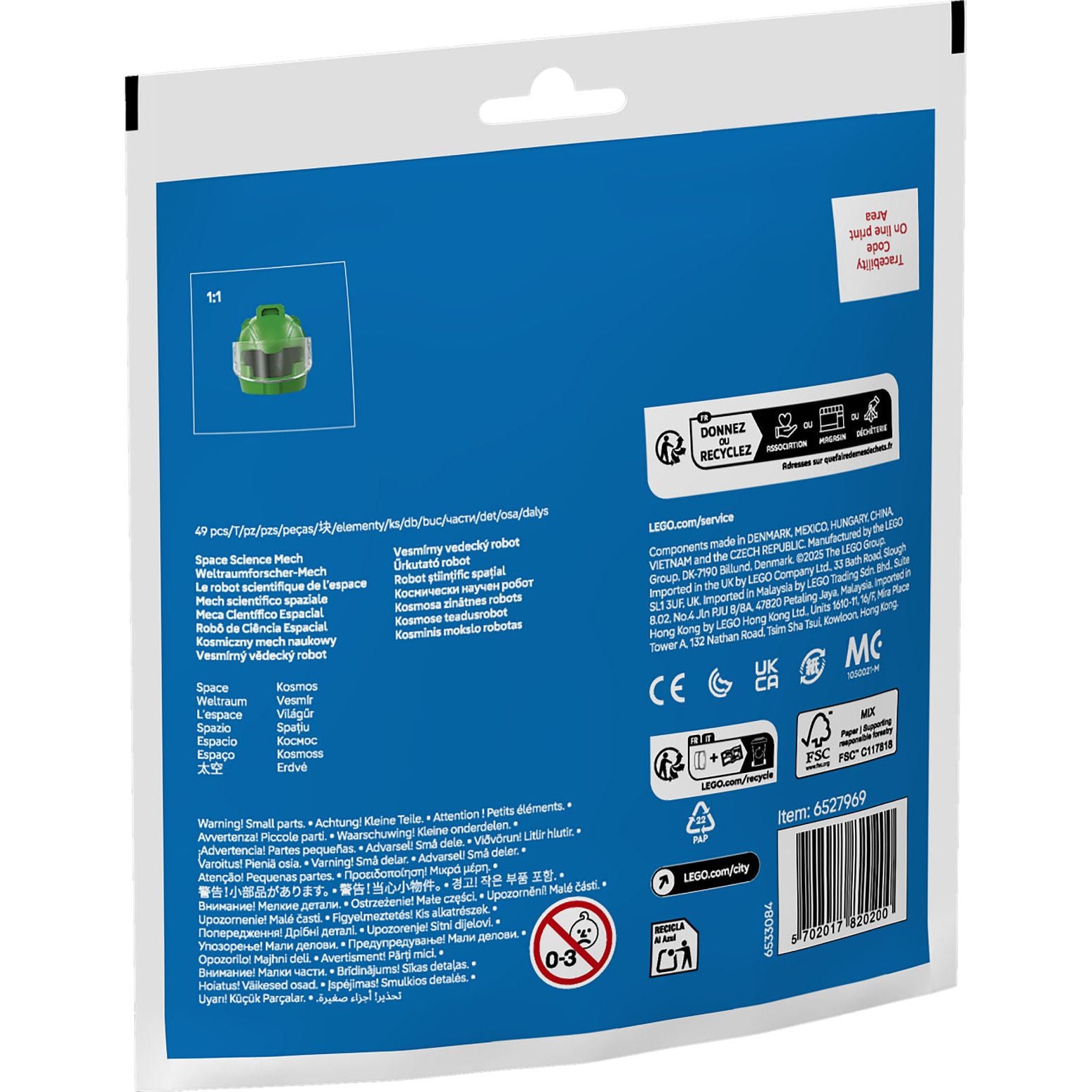 LEGO Impulse Bags - Ruimtewetenschapsmecha