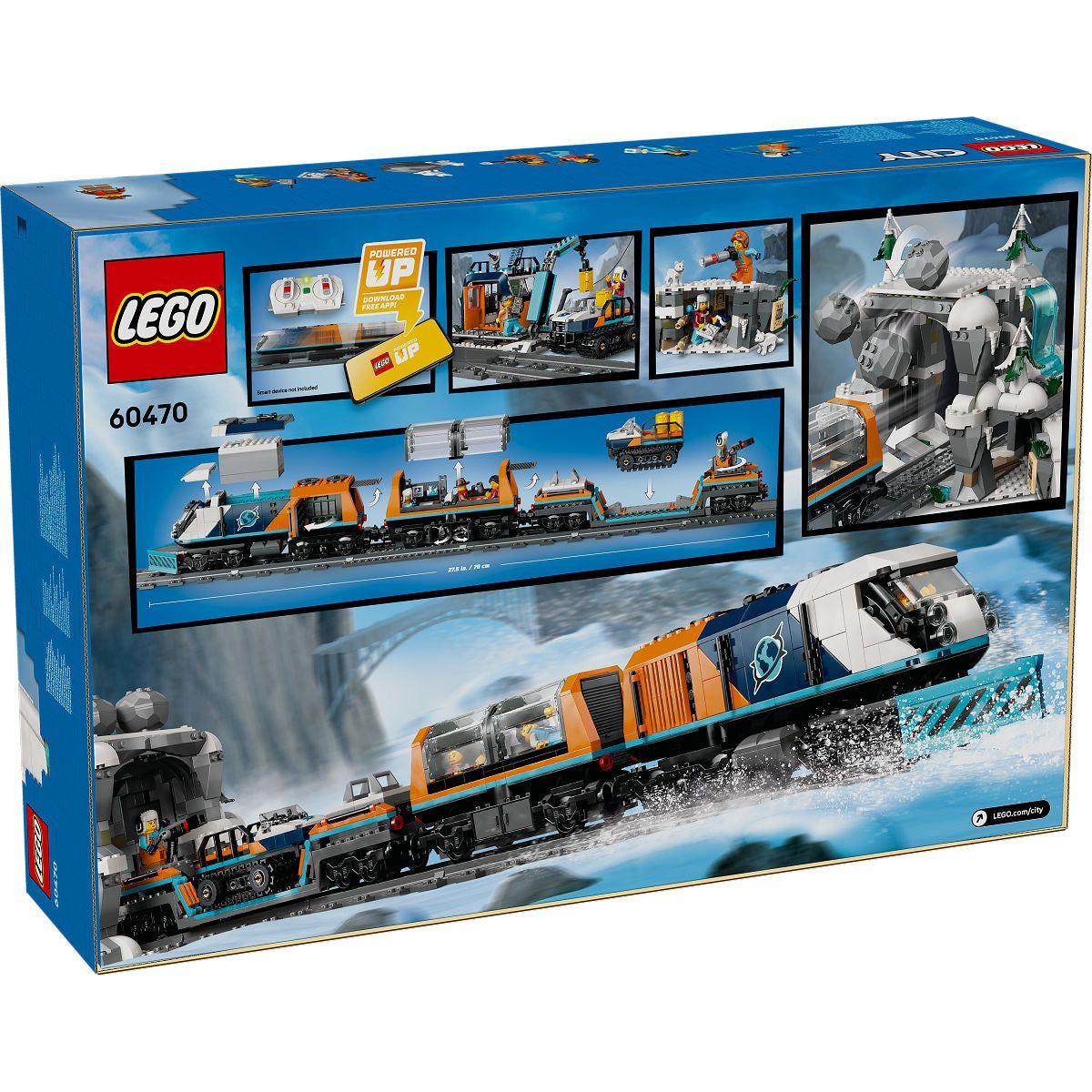 LEGO City Treinen Onderzoekstrein op de Noordpool