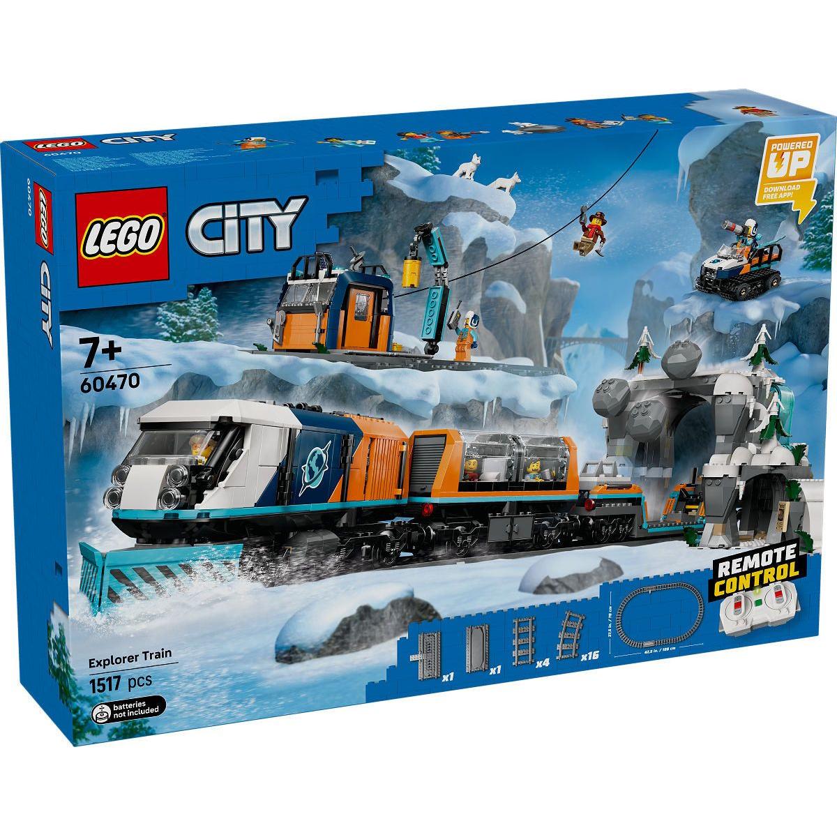 LEGO City Treinen Onderzoekstrein op de Noordpool