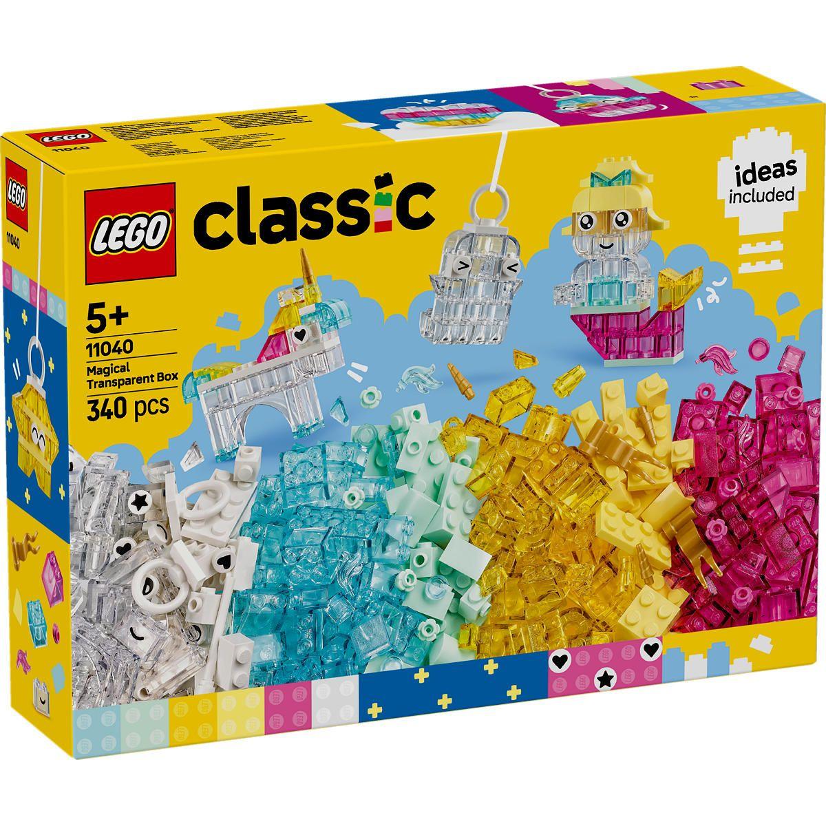 LEGO Classic Magische transparante doos