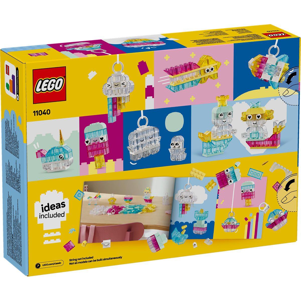 LEGO Classic Magische transparante doos