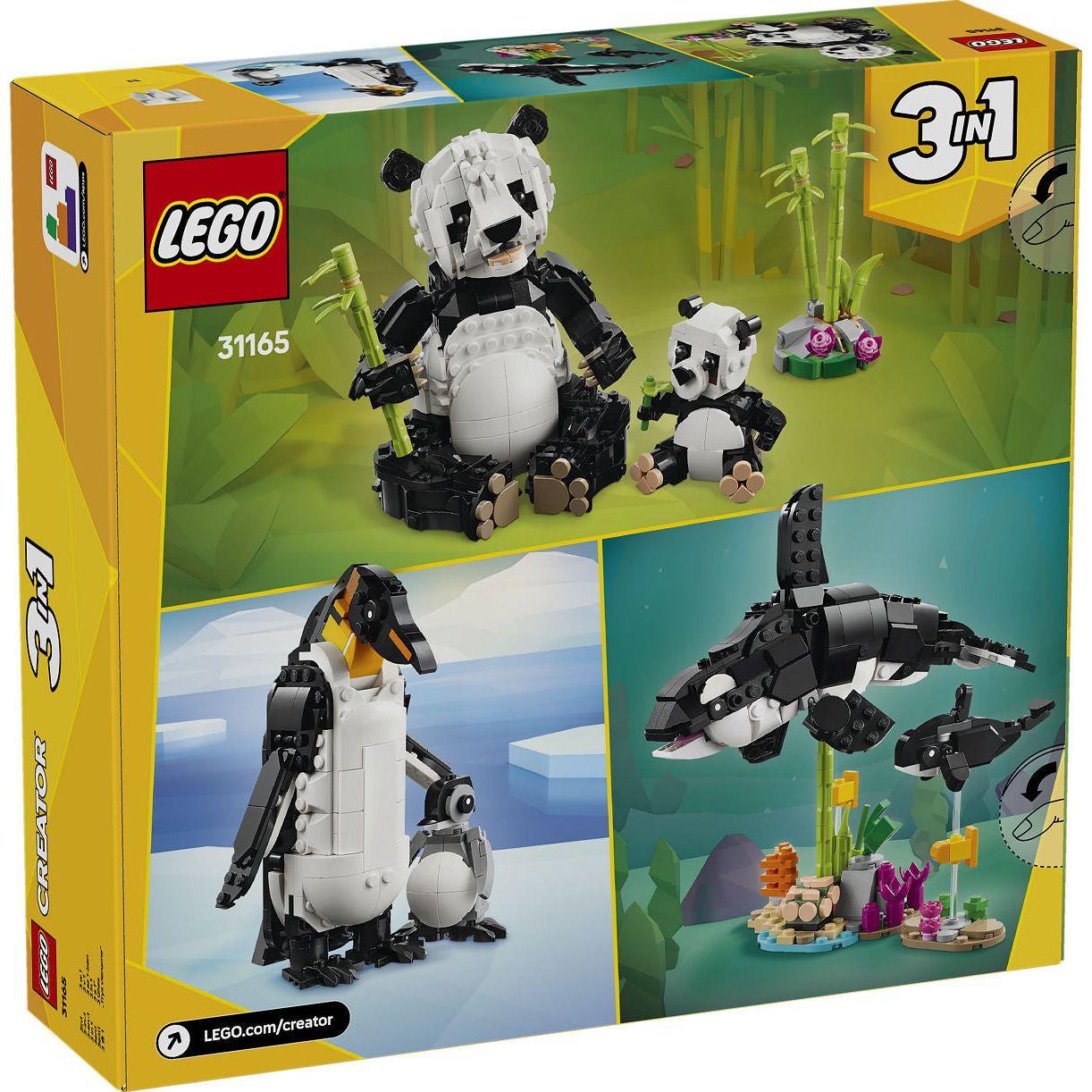 LEGO Creator Wilde dieren: pandafamilie