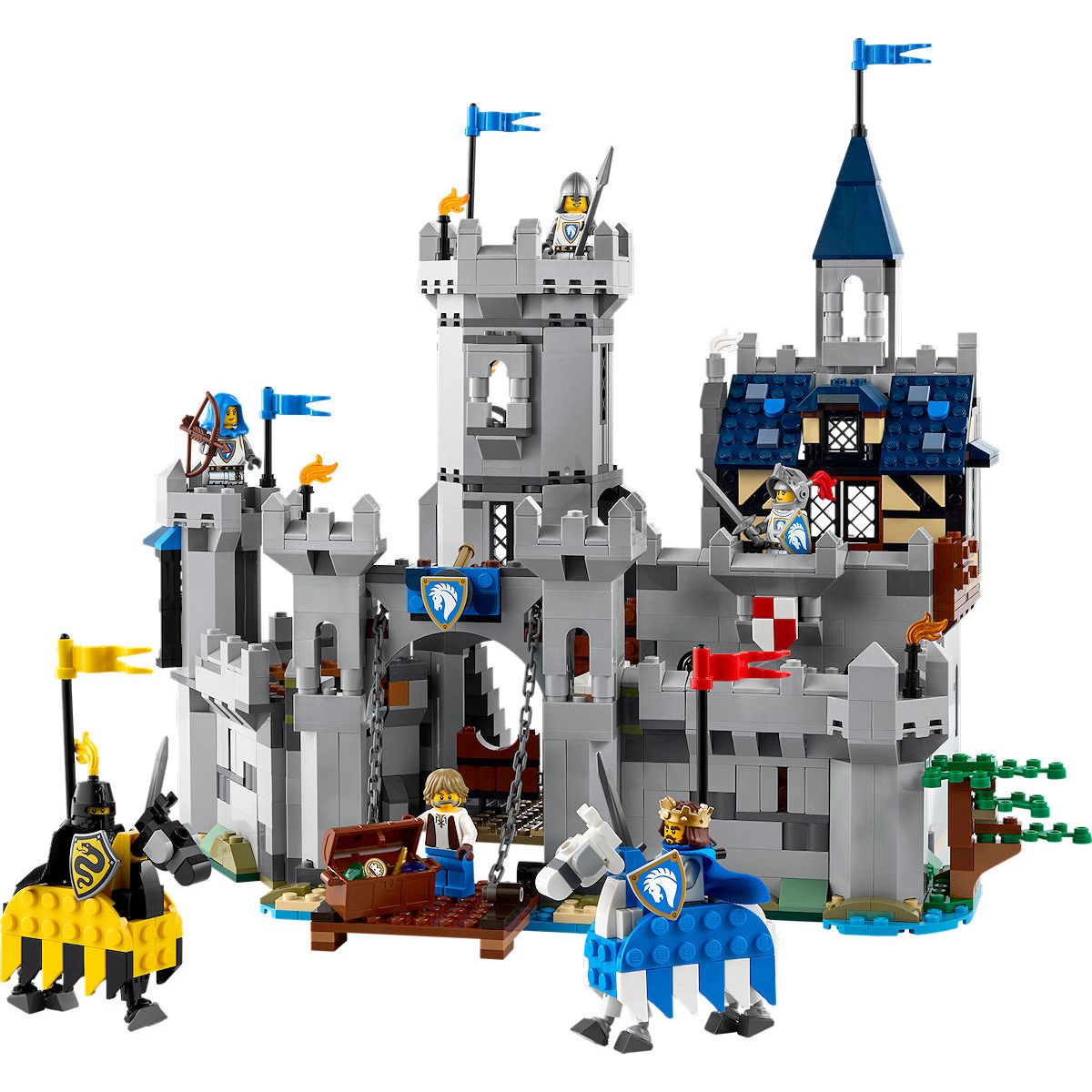 LEGO CREATOR Middeleeuws kasteel met ridders te paard