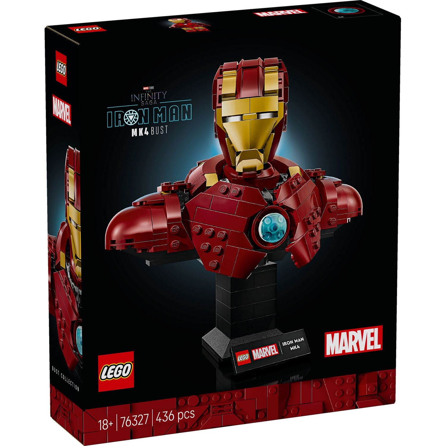 LEGO Super Heroes Marvel Iron Man MK4 buste