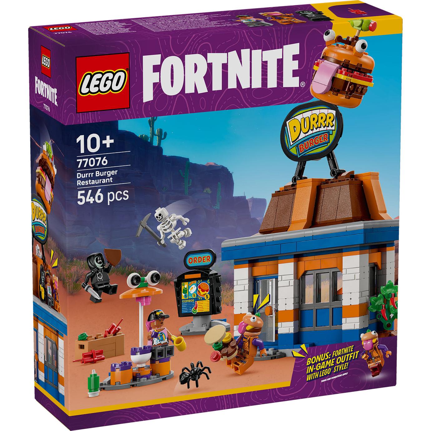 LEGO Fortnite Durrr Burger restaurant