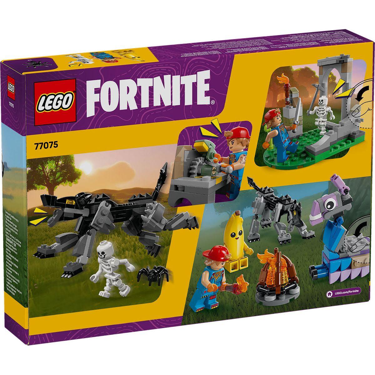 LEGO Fortnite Peely en Sparkplugs kamp