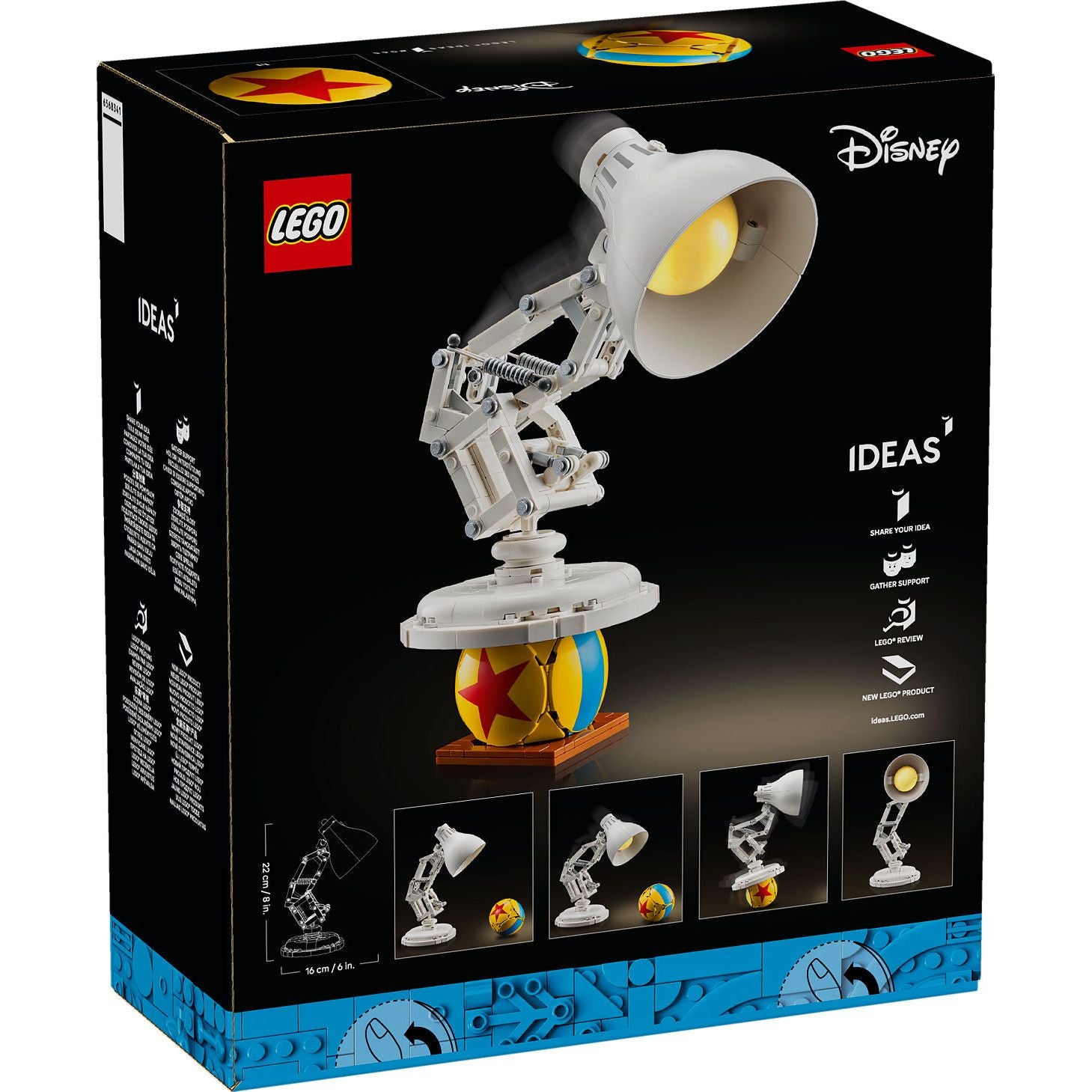 LEGO Ideas Disney Pixar Luxo Jr.