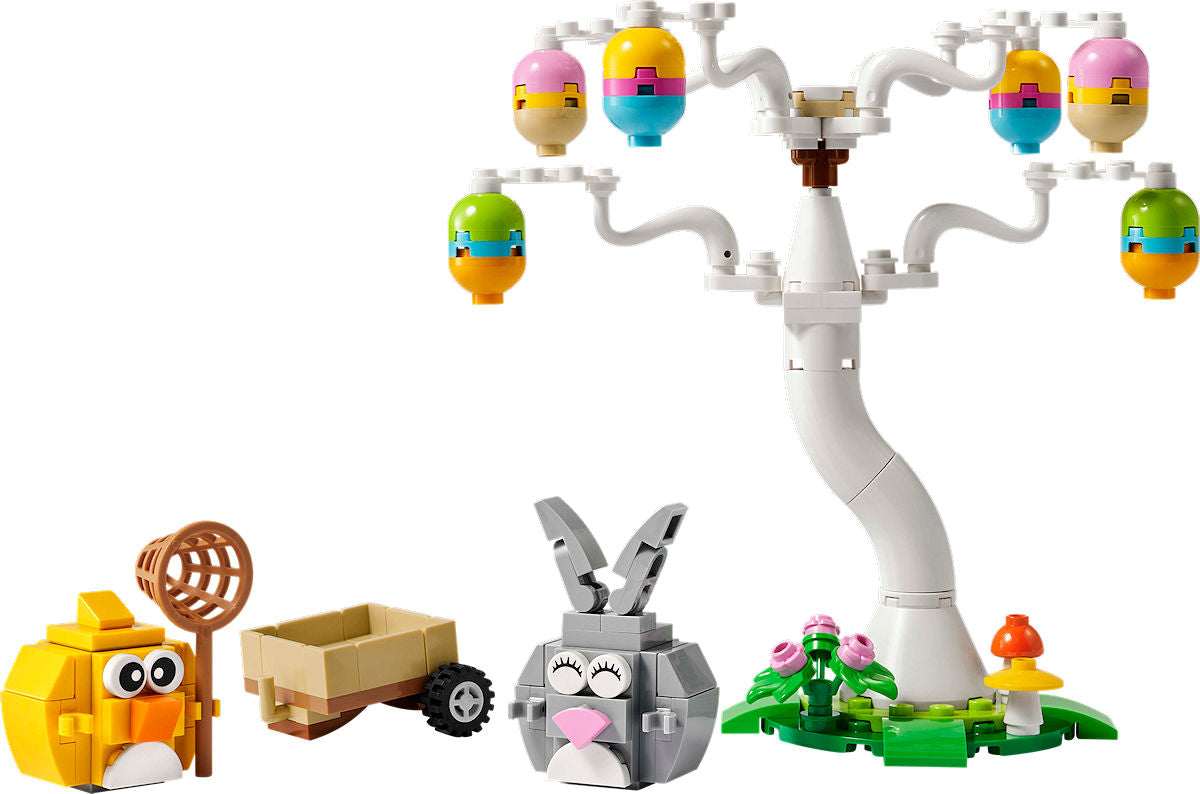 LEGO Iconic Eieren zoeken met konijn en kuiken